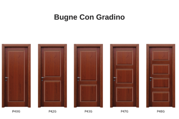 bugne con gradino modelli porte flessya