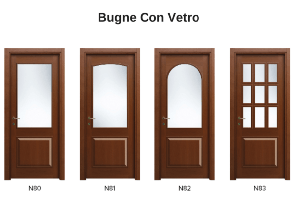 bugne con vetro 1 modelli porte flessya