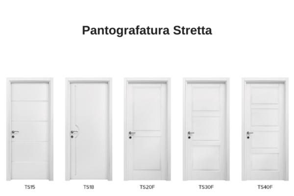 pantografatura stretta modelli porte flessya