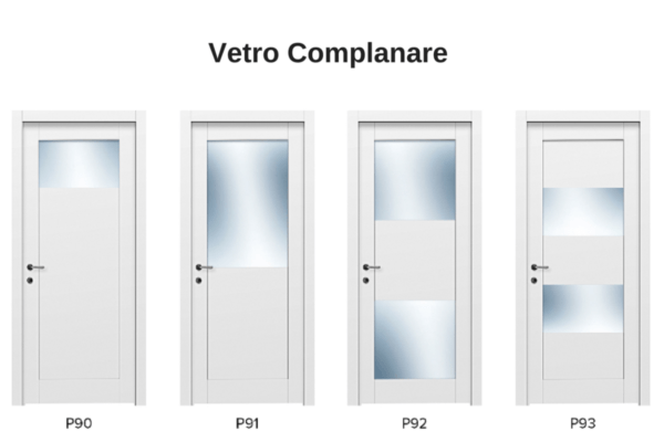 vetro complanare modelli porte flessya