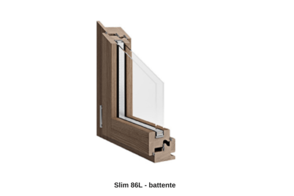 slim86l battente modelli finestre pail